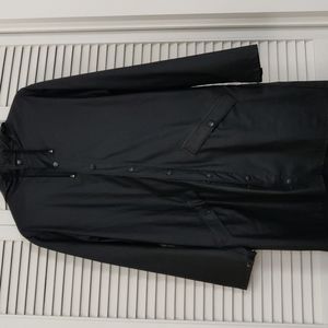 Black Rains raincoat - unisex XS/S